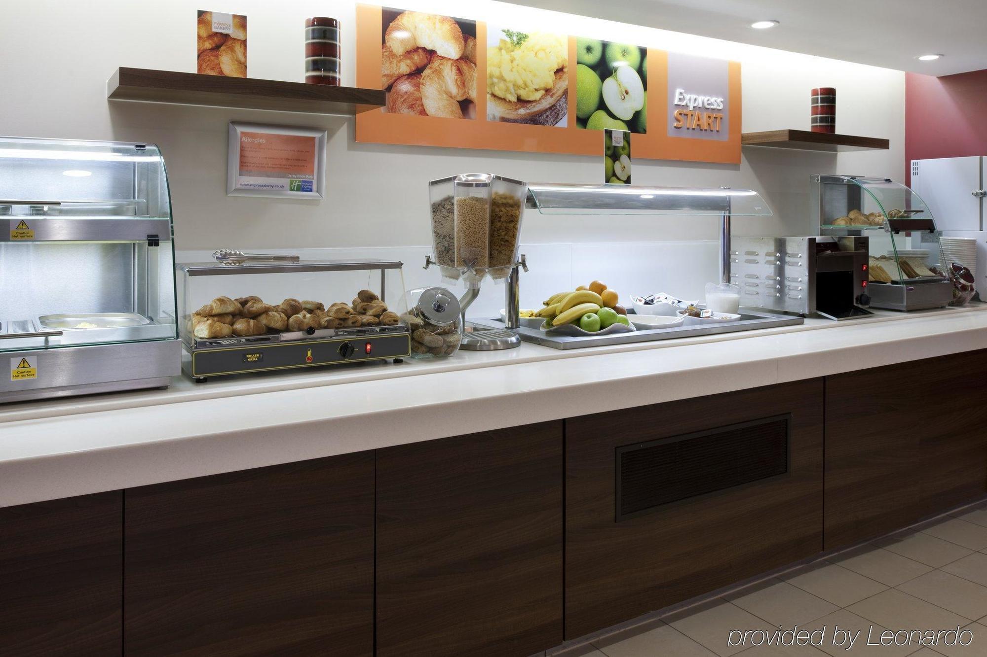 Holiday Inn Express Derby Pride Park By Ihg Ресторан фото